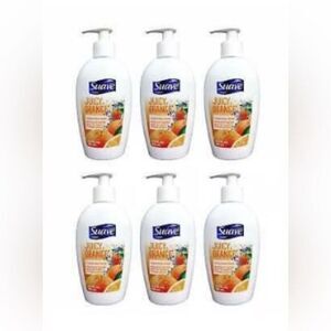 NEW SUAVE Juicy Orange Liquid Hand Soap Pump. Bottle - 6 Pack - 6.5 FL OZ